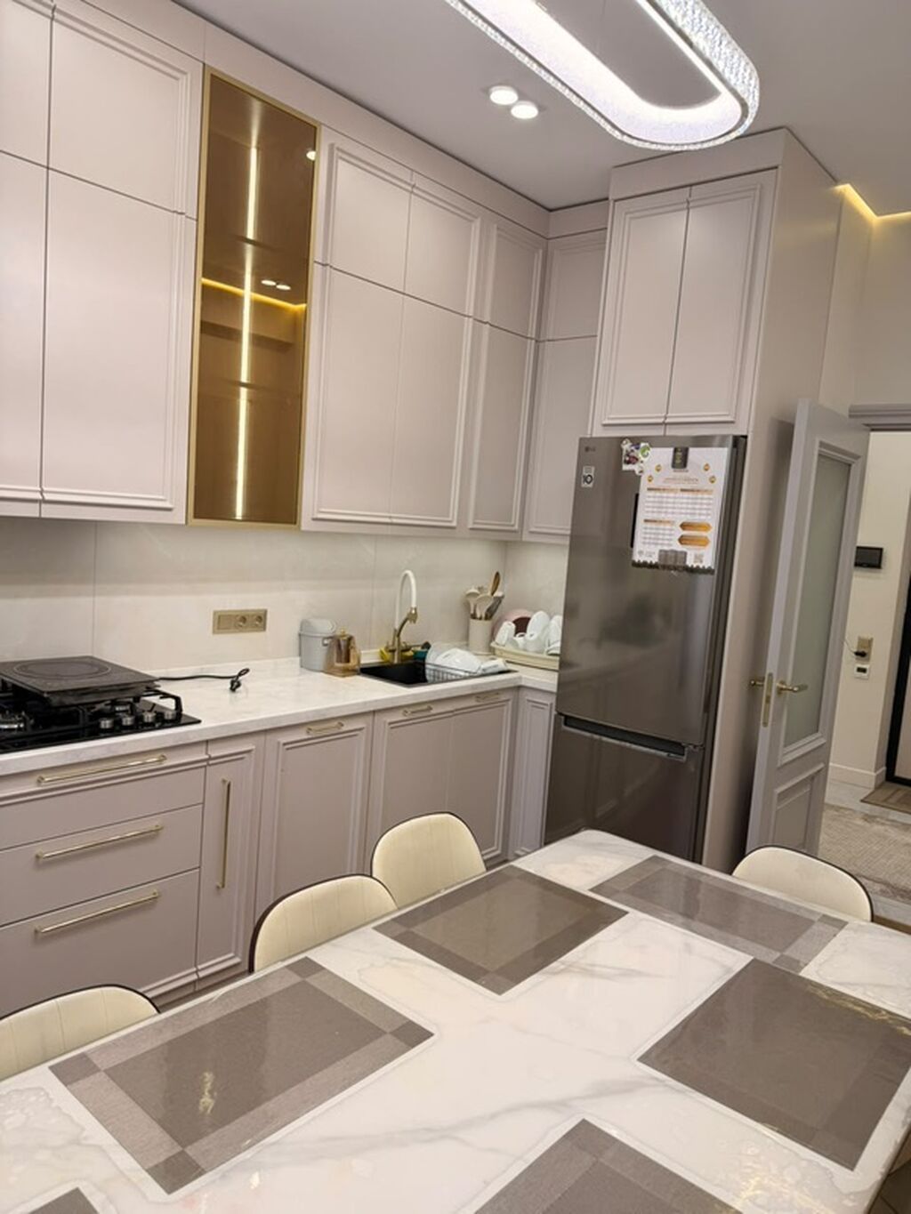 Элитка, 2 ком, 75 м2, этаж 7/8, ж/к Асанбай Ордо (ЖК Флоренция), Сост: Евроремонт - фото 7