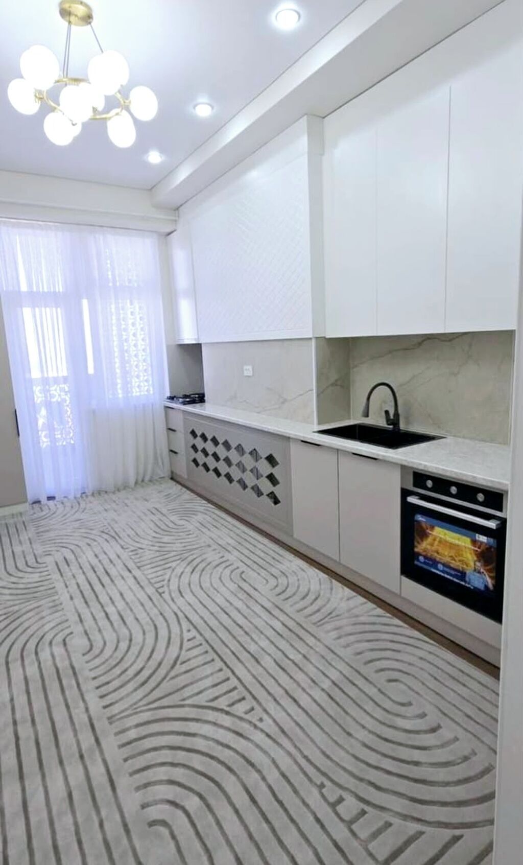 Элитка, 2 ком, 54 м2, этаж 12/16, ж/к Aalam City, Сост: Евроремонт - фото 2