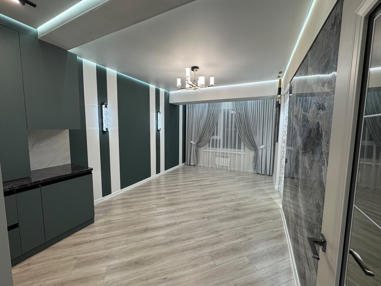 Продажа, Элитка, 2 ком, 45 м2, этаж 6/12, ж/к Esentai (Эсентай), Сост: Евроремонт - фото 9