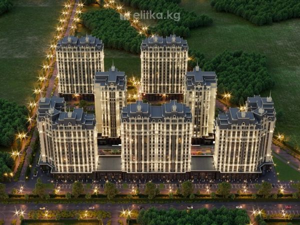 Элитка, 2 ком, 88 м2, этаж 4/16, ж/к ЖК Европа, Сост: Строящийся ПСО - фото 2