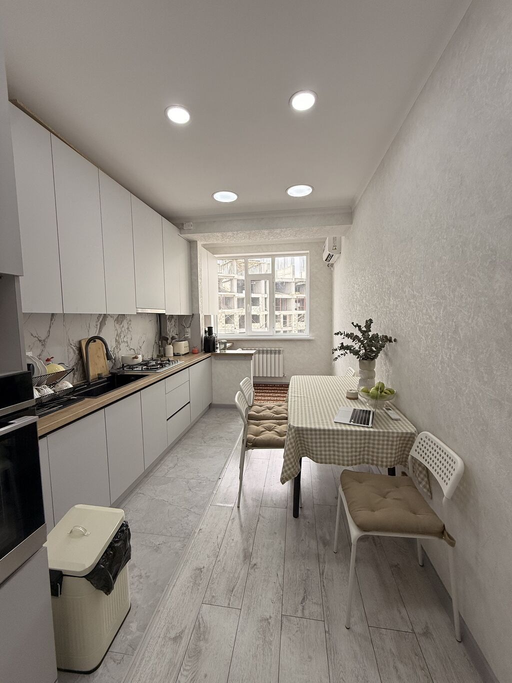 Элитка, 3 ком, 80 м2, этаж 7/10, ж/к ЖК Береке, Сост: Евроремонт - фото 4