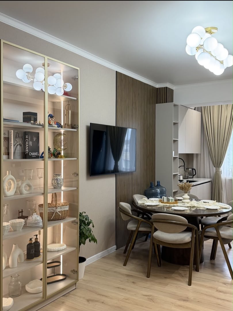 Элитка, 2 ком, 55 м2, этаж 4/7, ж/к Жилой Дом Кайнар, Сост: Евроремонт - фото 5