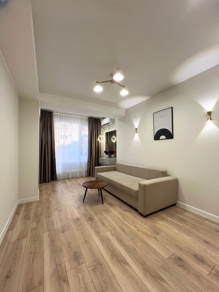 Продажа, Элитка, 1 ком, 42 м2, этаж 10/10, ж/к Ак Ниет (Ak Niet), Сост: Евроремонт - фото 1