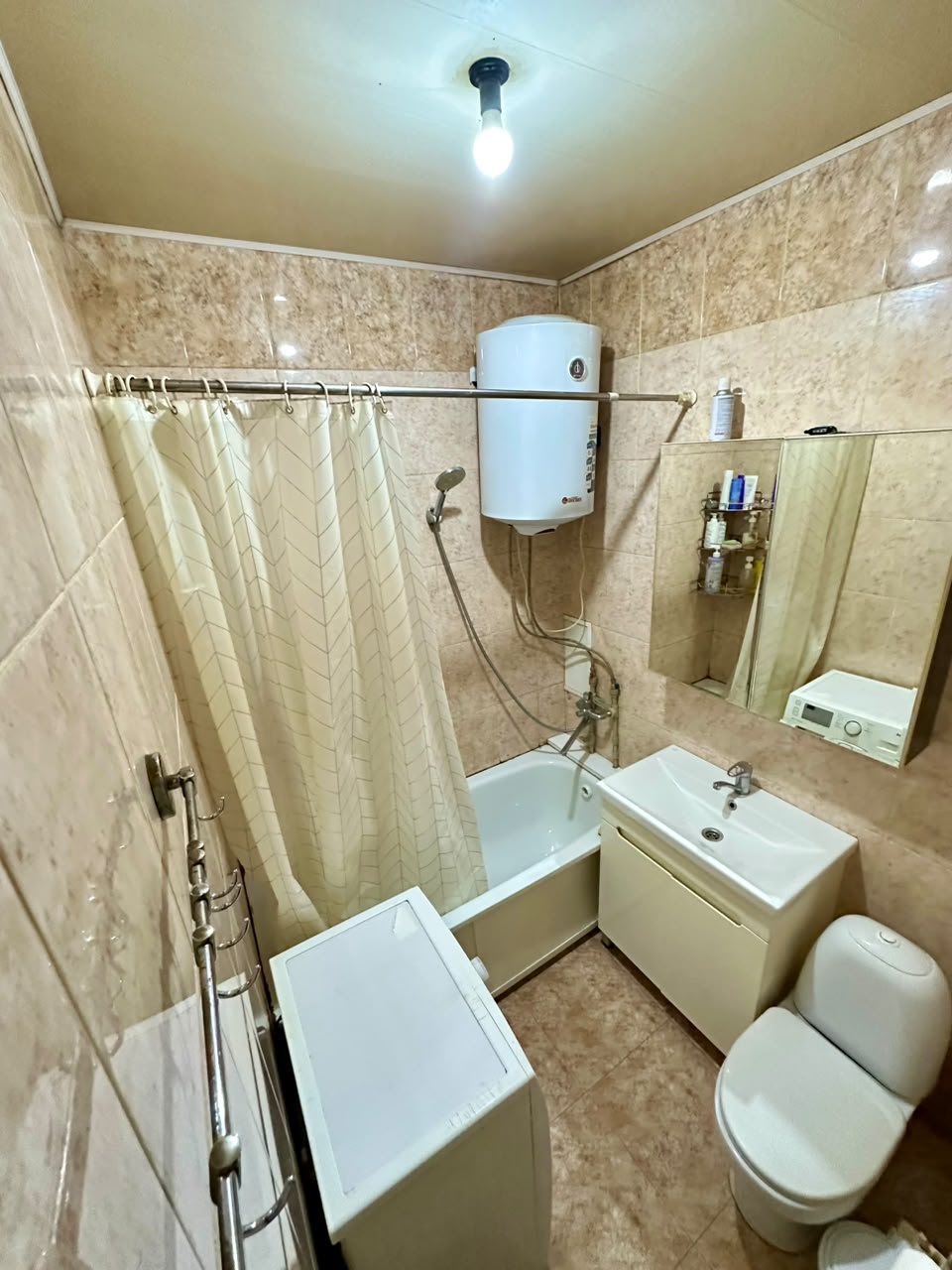 Элитка, 1 ком, 45 м2, этаж 8/9, ж/к ЖК Сары-Челек, Сост: Хорошее - фото 5