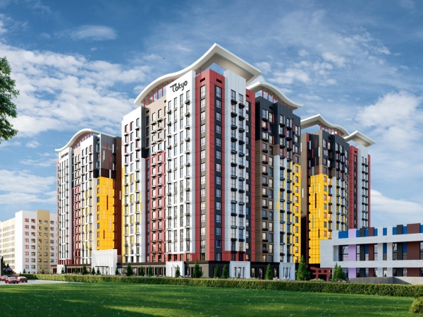 Элитка, 3 ком, 75 м2, этаж 11/16, ж/к Tokyo (Токио), Сост: Сдан ПСО - фото 3