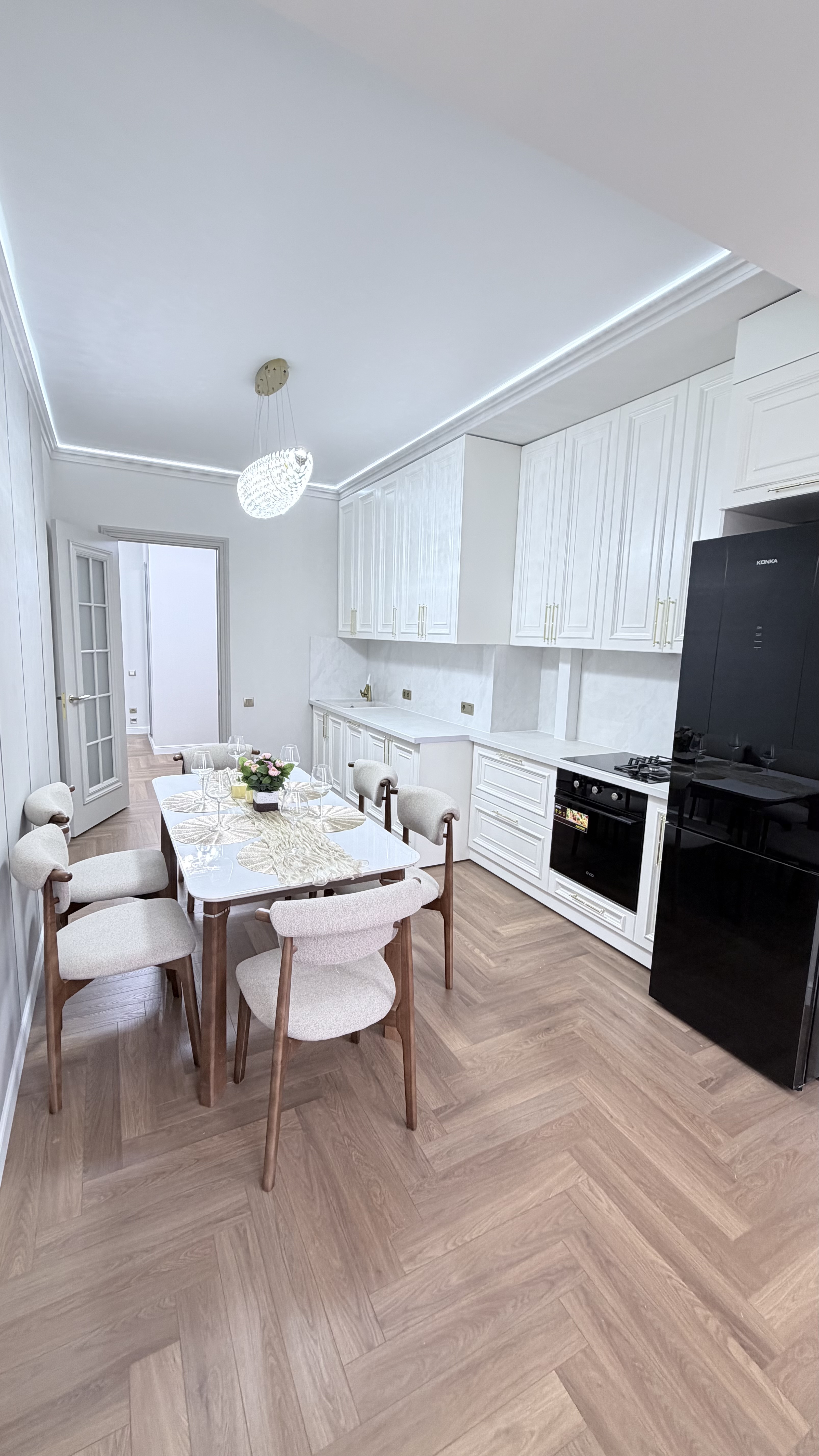 Элитка, 3 ком, 104 м2, этаж 9/14, ж/к Нью-Йорк сити (New York city), Сост: Евроремонт - фото 4