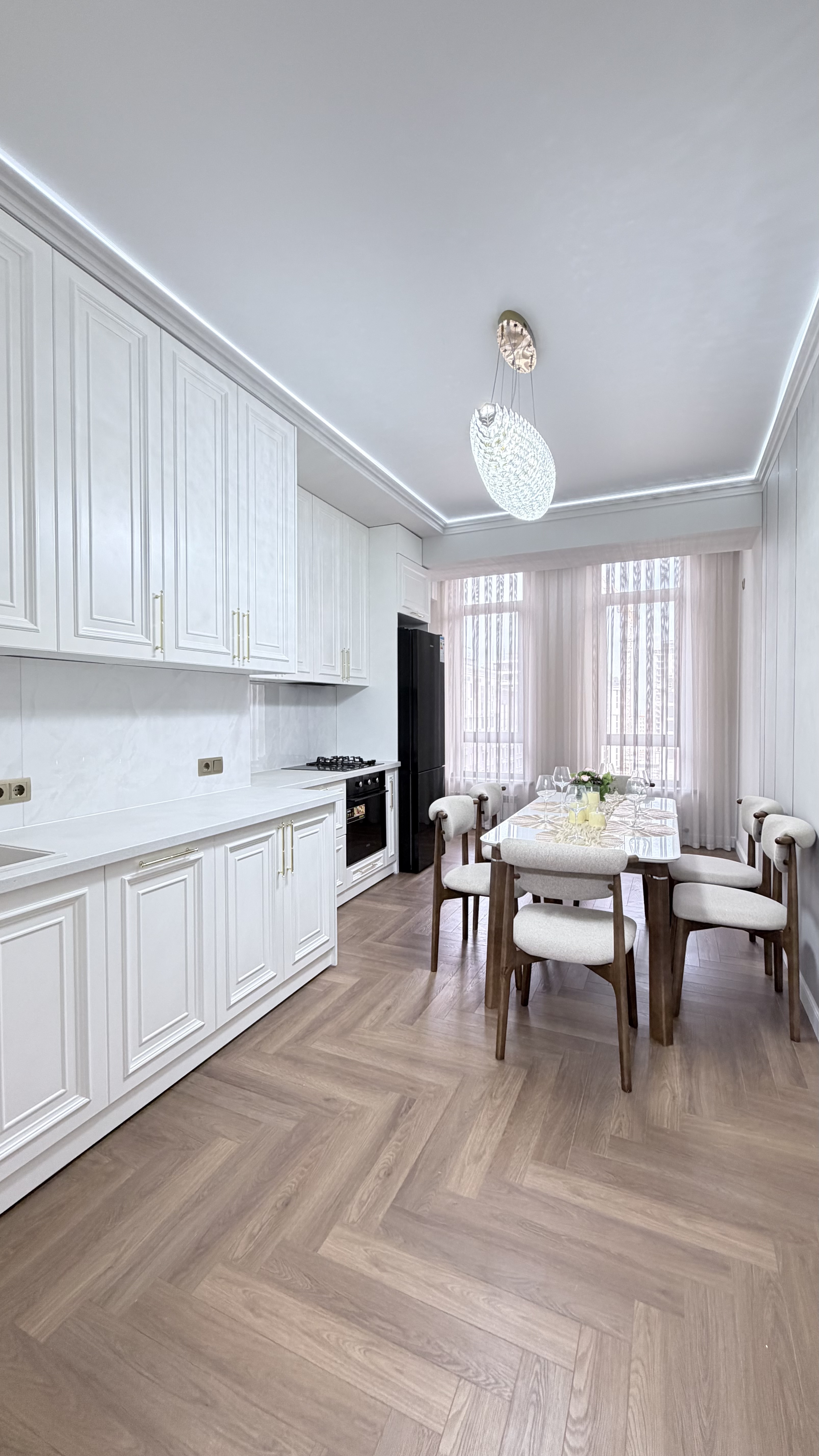 Элитка, 3 ком, 104 м2, этаж 9/14, ж/к Нью-Йорк сити (New York city), Сост: Евроремонт - фото 5