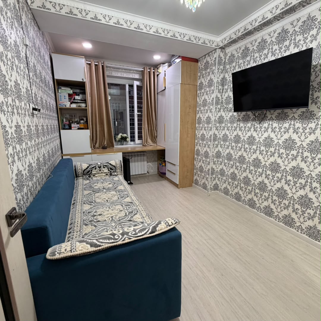 Элитка, 1 ком, 30 м2, этаж 6/8, ж/к ЖК Ала-Тоо, Сост: Евроремонт - фото 5