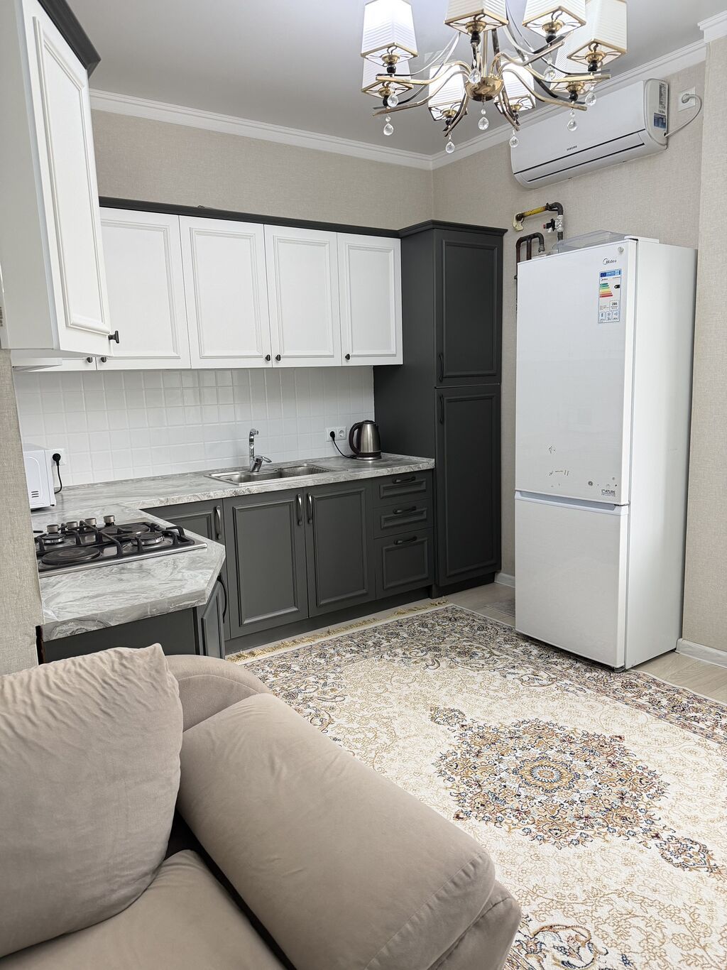 Элитка, 3 ком, 100 м2, этаж 1/4, Сост: Евроремонт - фото 6