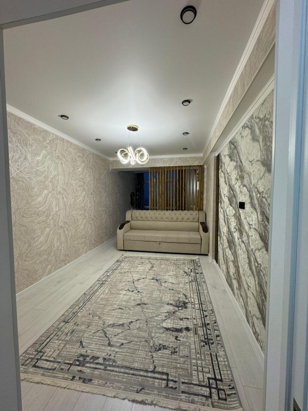 Элитка, 1 ком, 53 м2, этаж 8/10, ж/к Нуртилек Курулуш, Сост: Евроремонт - фото 1