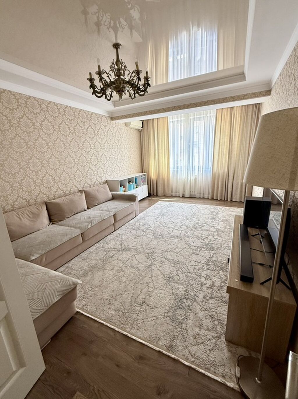 Элитка, 3 ком, 100 м2, этаж 7/10, ж/к Ихлас Джал+, Сост: Евроремонт - фото 11