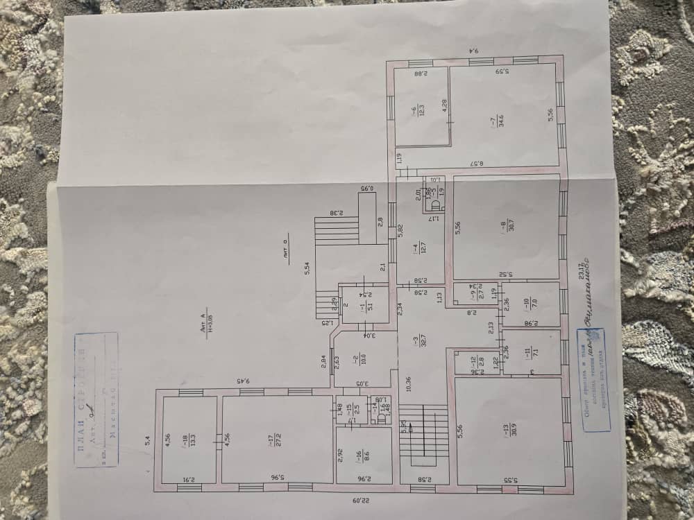 Офис, Коммерческая, 370 м2, этаж 1/2, Сост: Хорошее - фото 29
