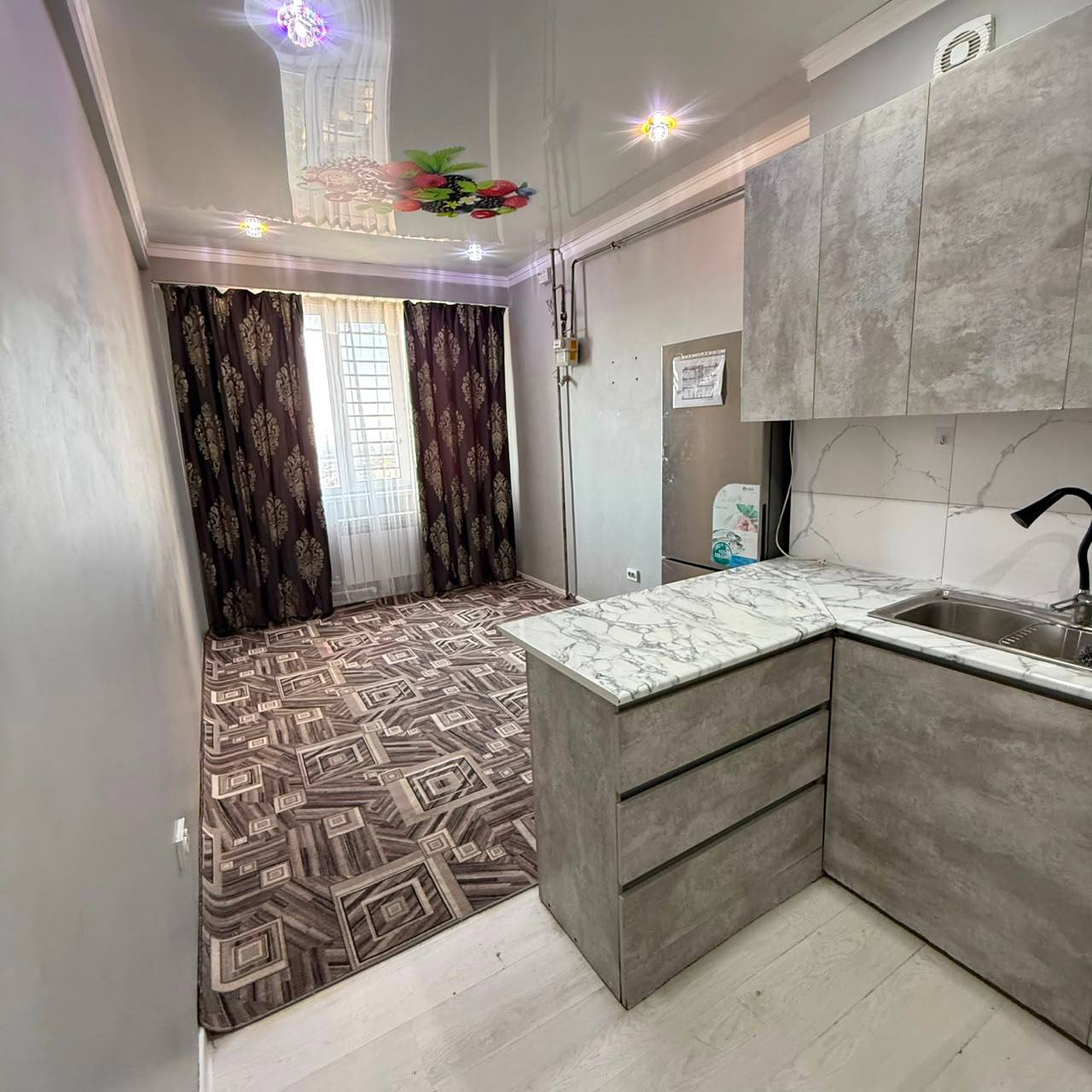 2 ком, 106 улучшенная, 60 м2, этаж 9/12, Сост: Евроремонт - фото 4