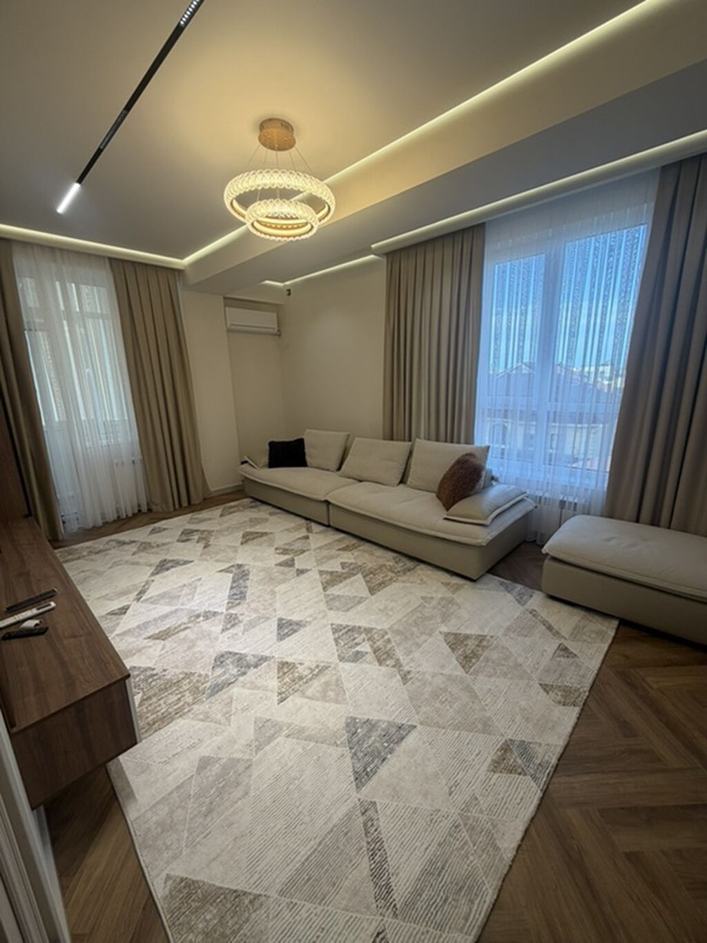 Элитка, 3 ком, 95 м2, этаж 3/9, ж/к Сейтек, Сост: Евроремонт - фото 14