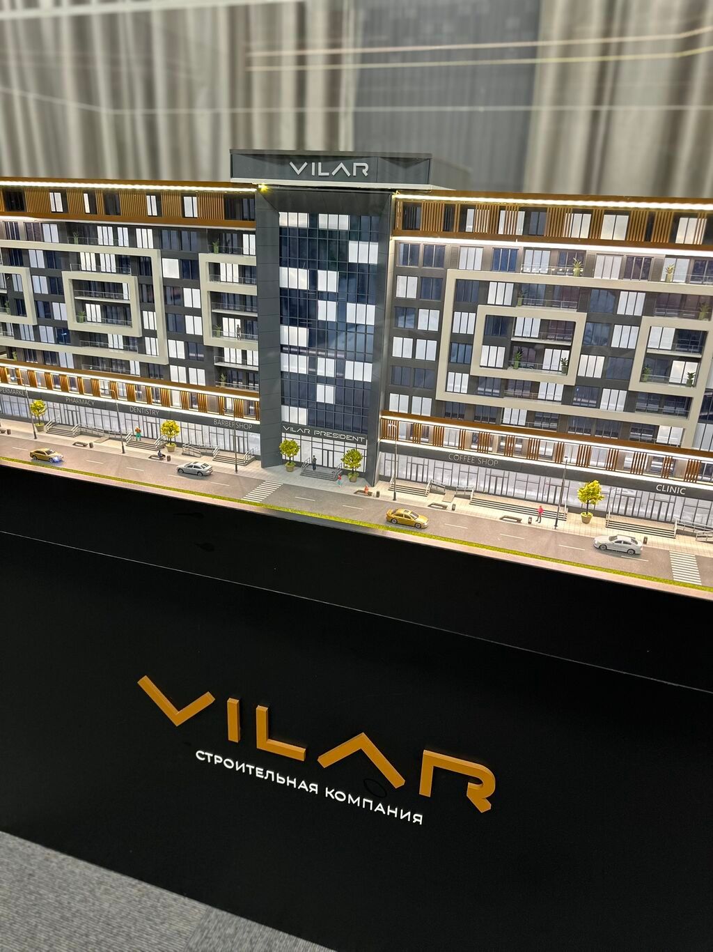 Элитка, 2 ком, 92 м2, этаж 2/9, ж/к Жилой дом Vilar President, Сост: Строящийся ПСО - фото 2