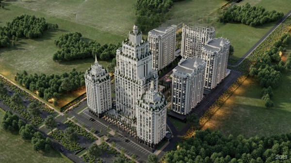 Продажа, Элитка, 2 ком, 83 м2, этаж 14/16, ж/к Москва Сити (Moskva City Микрорайон Асанбай), Сост: Строящийся ПСО - фото 1