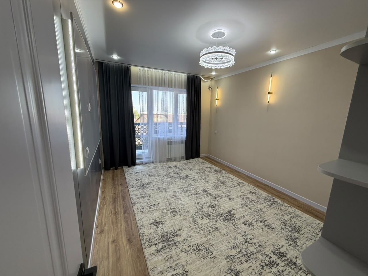 Элитка, 2 ком, 78 м2, этаж 2/9, ж/к Aalam City, Сост: Евроремонт - фото 4
