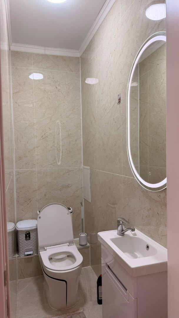 Элитка, 2 ком, 80 м2, этаж 1/9, ж/к Aalam City, Сост: Евроремонт - фото 12