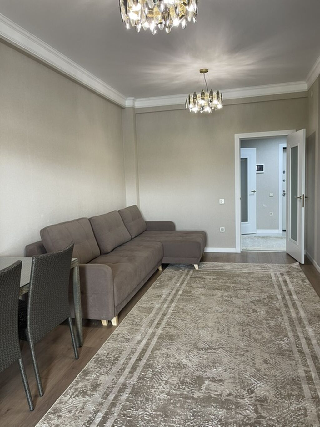 Элитка, 2 ком, 53 м2, этаж 3/14, ж/к Нурзаман Сити (Nurzaman City), Сост: Евроремонт - фото 1