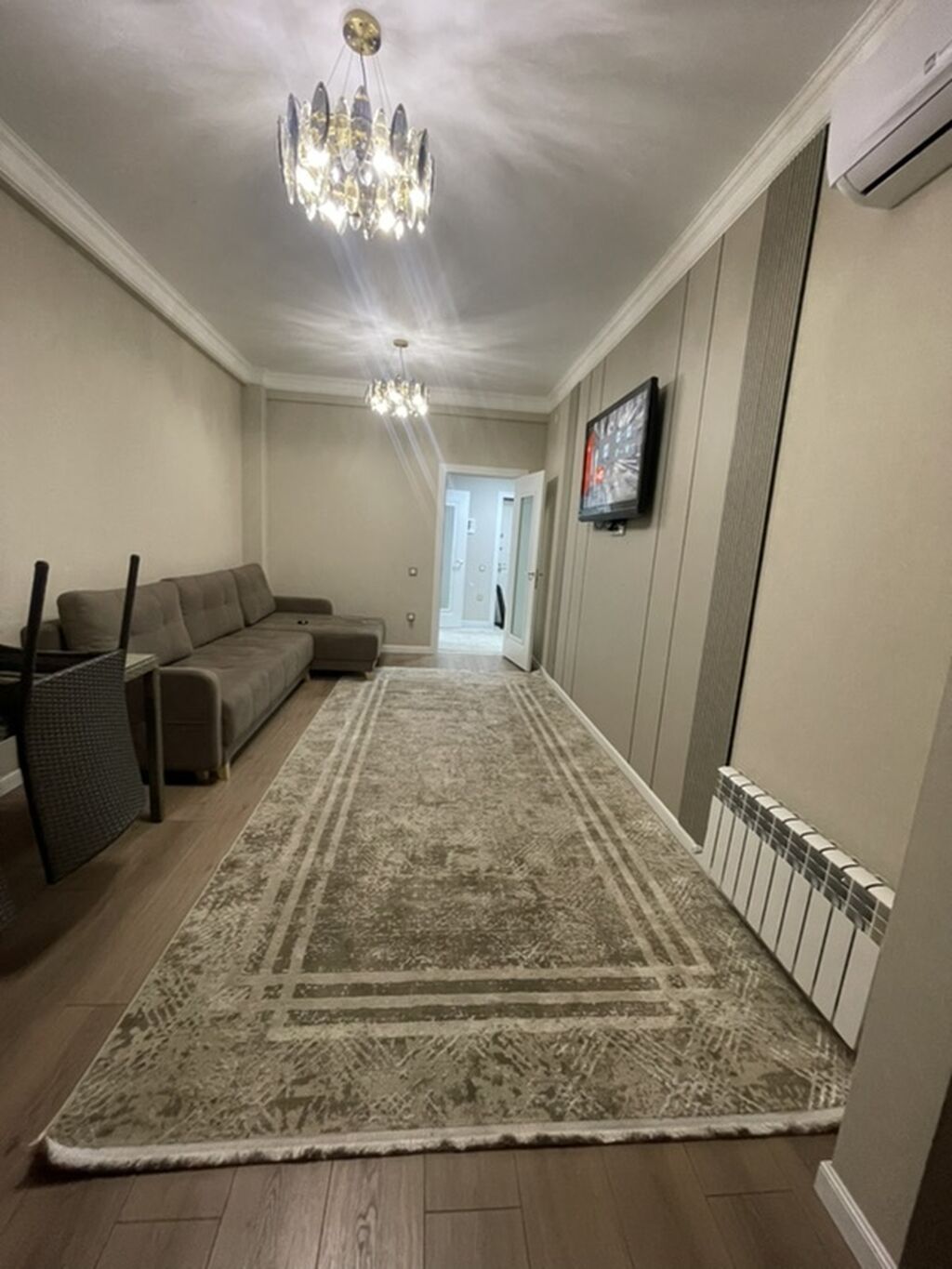Элитка, 2 ком, 53 м2, этаж 3/14, ж/к Нурзаман Сити (Nurzaman City), Сост: Евроремонт - фото 8