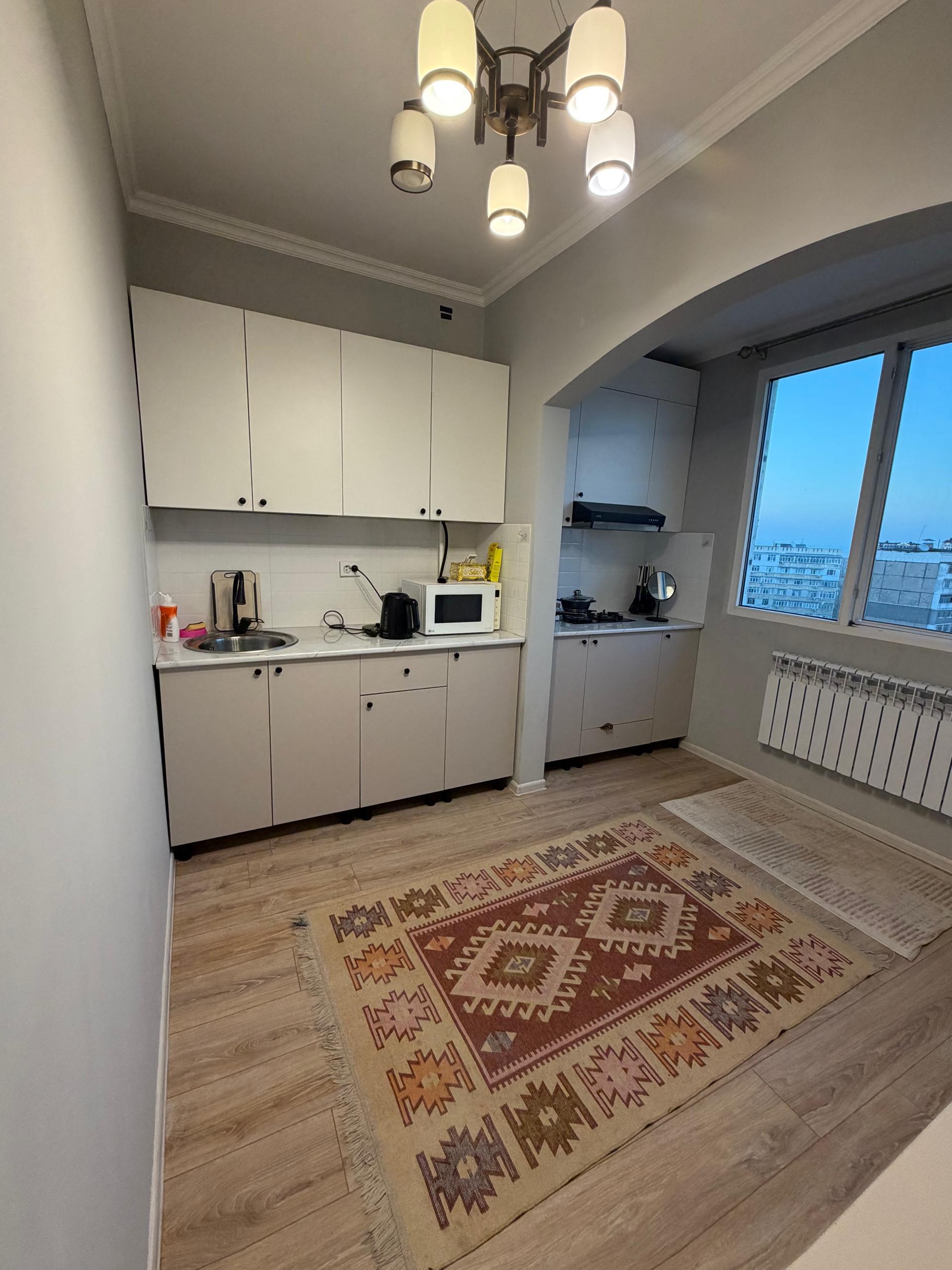 1 ком, 106 улучшенная, 45 м2, этаж 9/9, Сост: Евроремонт - фото 1