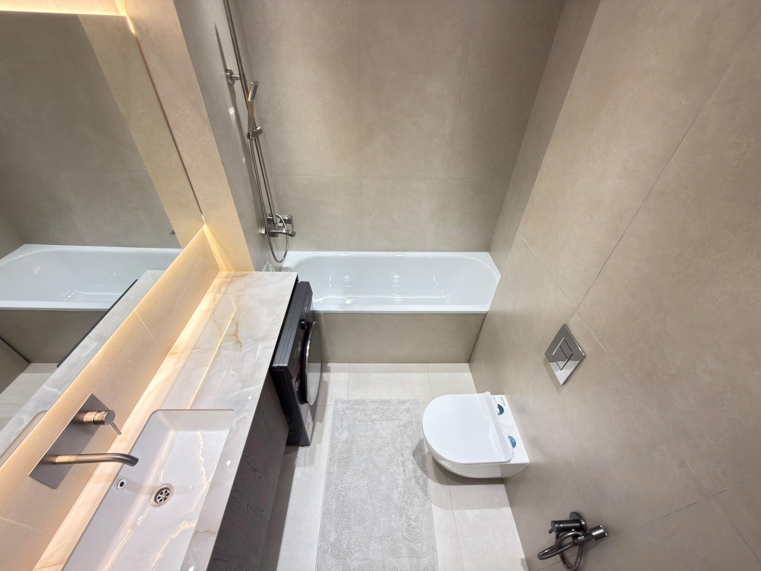 Элитка, 3 ком, 92 м2, этаж 4/8, ж/к ORTOSAY VILLAGE, Сост: Евроремонт - фото 11
