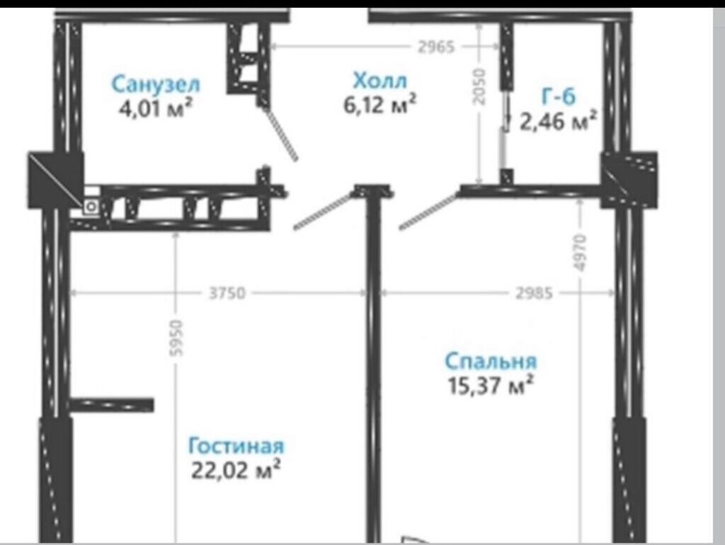 Продажа, Элитка, 1 ком, 49 м2, этаж 11/14, ж/к Нурзаман Сити (Nurzaman City), Сост: Сдан ПСО - фото 5