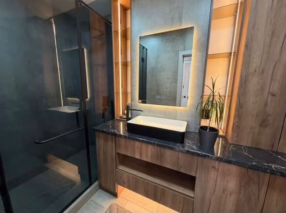 Элитка, 46 м2, этаж 6/14, ж/к Кап Строй Сити (Capstroy City), Сост: Евроремонт - фото 3