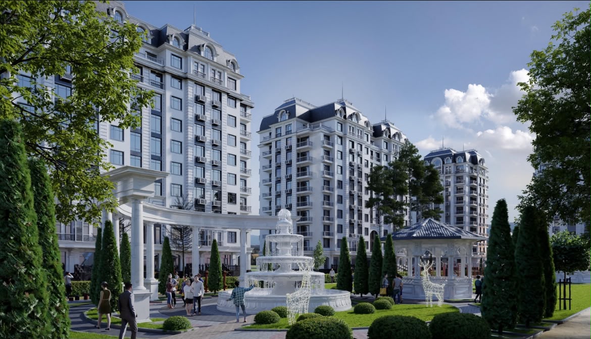 Элитка, 1 ком, 45 м2, этаж 7/10, ж/к Платинум Резиденс, Сост: Строящийся ПСО - фото 2