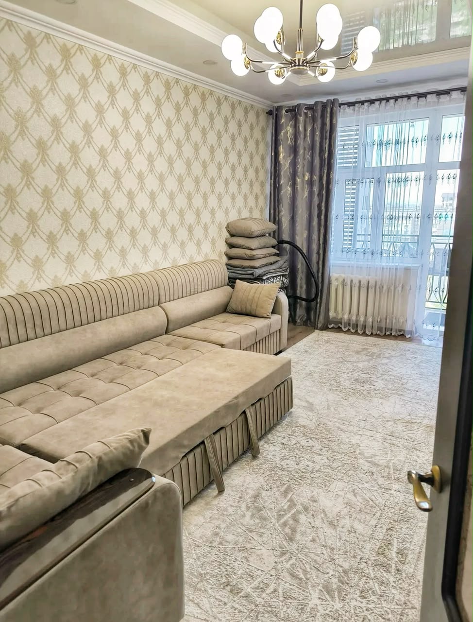 Элитка, 2 ком, 60 м2, этаж 10/13, ж/к Джал Ордо / Джал, Сост: Хорошее - фото 7