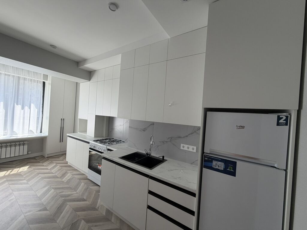 Элитка, 42 м2, этаж 4/10, ж/к ЖК Ак Ниет, Сост: Евроремонт - фото 1
