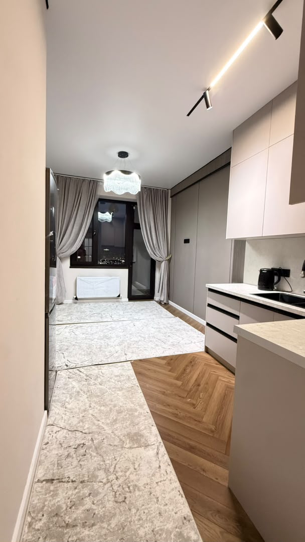 Элитка, 2 ком, 58 м2, этаж 13/14, ж/к Крейсер (Kreyser), Сост: Евроремонт - фото 6