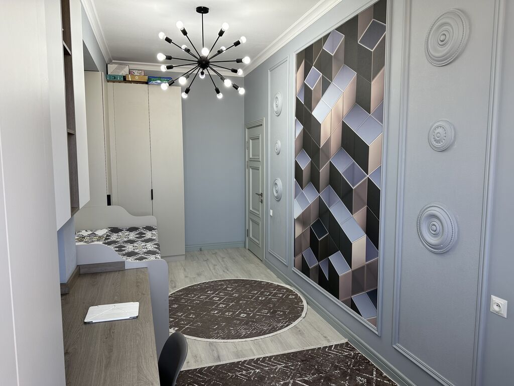 Элитка, 4 ком, 143 м2, этаж 7/12, ж/к Тынчтык (Мира/Юж.маг), Сост: Евроремонт - фото 12