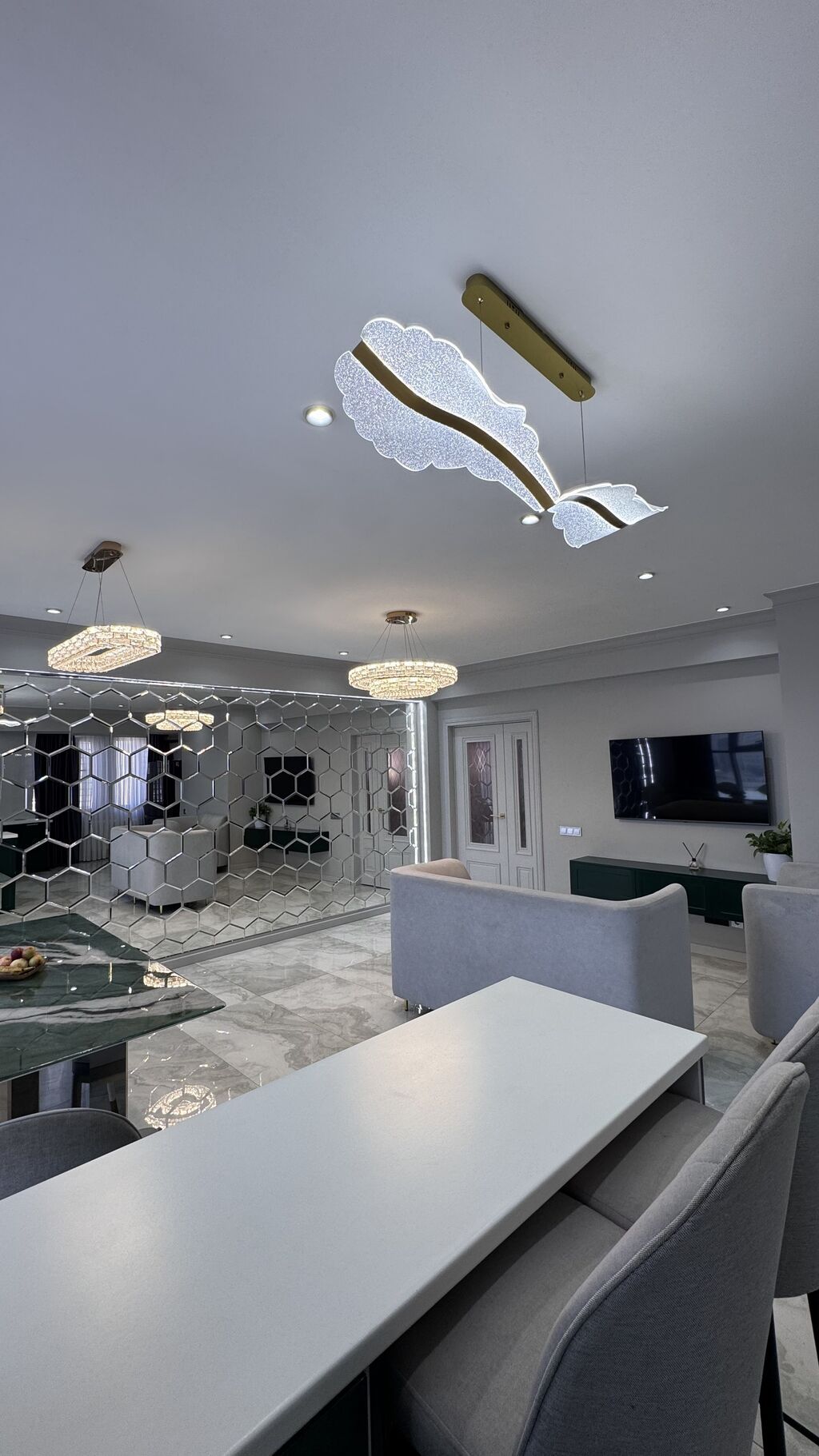 Элитка, 3 ком, 100 м2, этаж 15/16, ж/к СК Шерой, Сост: Евроремонт - фото 1