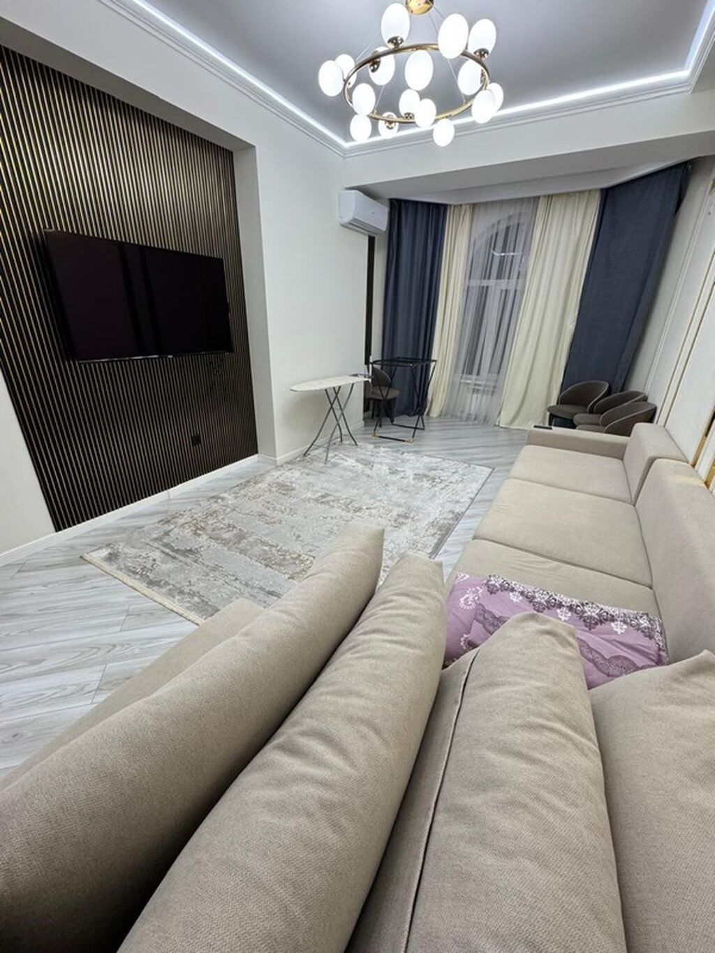 Элитка, 2 ком, 74 м2, этаж 9/10, ж/к Асанбай Ордо (ЖК Флоренция), Сост: Евроремонт - фото 5