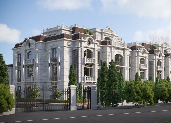 Продажа, Элитка, 3 ком, 124 м2, этаж 1/4, ж/к Panorama Park, Сост: Сдан ПСО - фото 1
