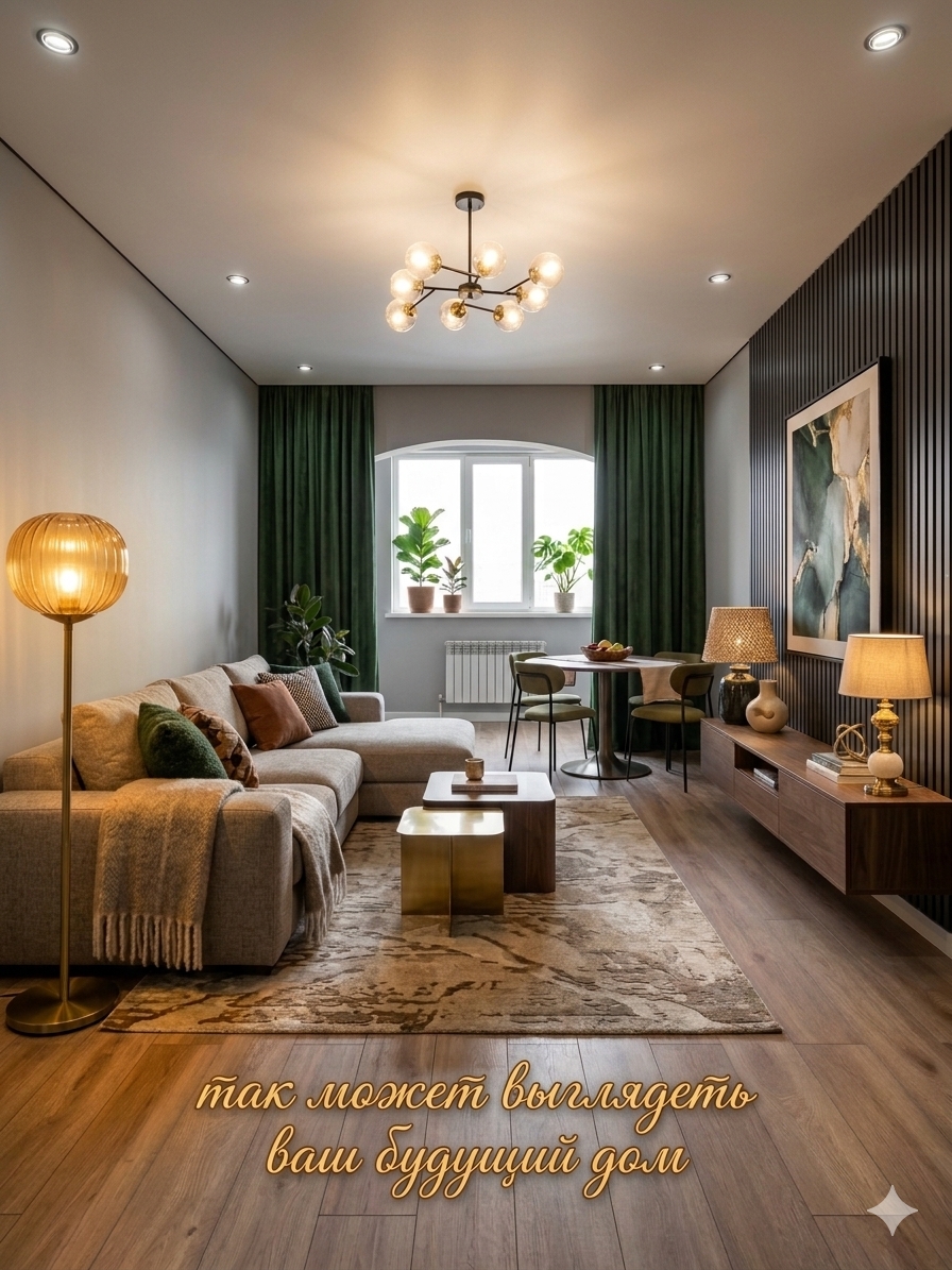 Элитка, 1 ком, 43 м2, этаж 8/9, ж/к ЖК Фламинго, Сост: Евроремонт - фото 14