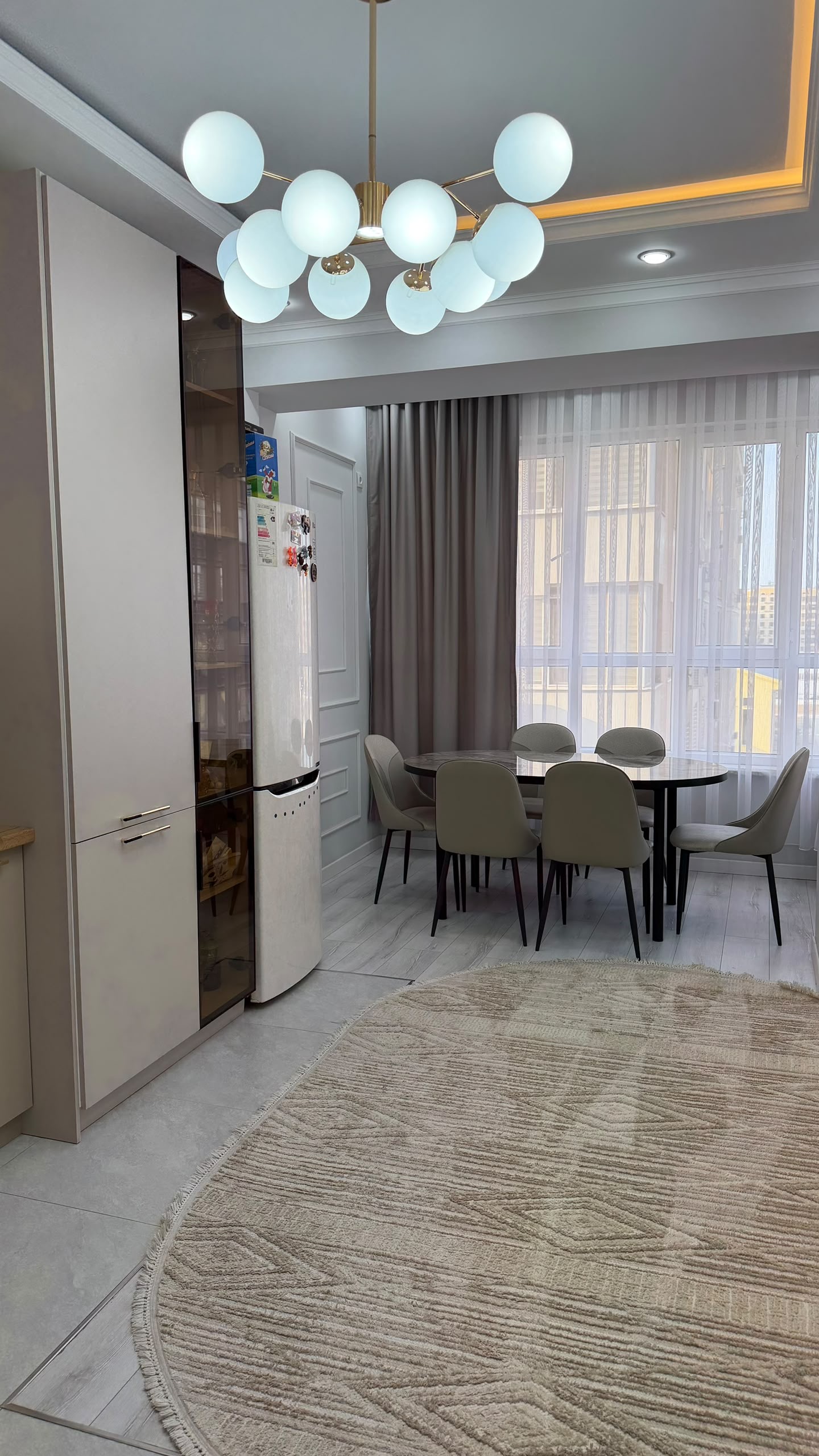 Элитка, 2 ком, 72 м2, этаж 4/12, ж/к Каусар Билдинг(Kausar Building), Сост: Евроремонт - фото 7