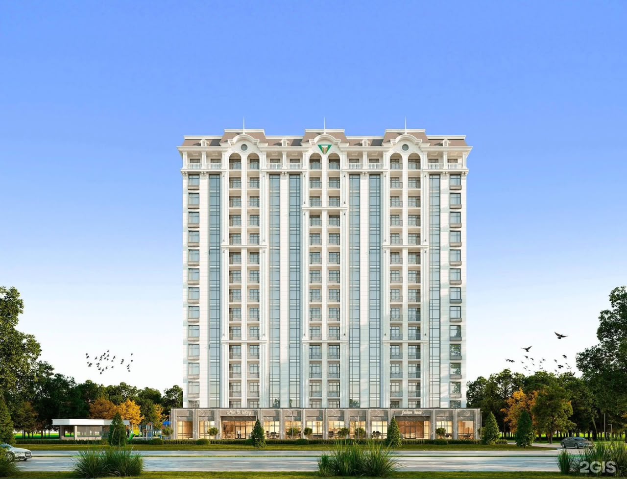 Элитка, 2 ком, 75 м2, этаж 4/18, ж/к Turpan Tower, Сост: Сдан ПСО - фото 2