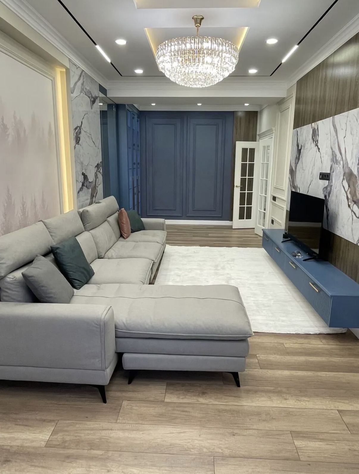 Элитка, 125 м2, этаж 5/14, ж/к Гранд Виктория (Grand Victoria), Сост: Евроремонт - фото 9