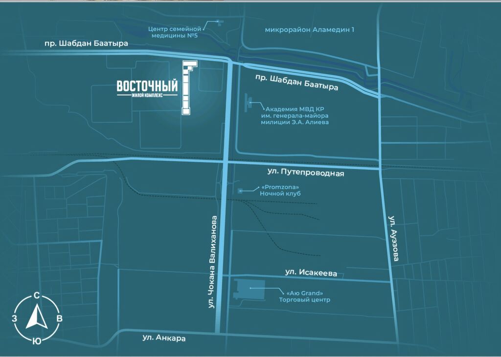 Элитка, 1 ком, 49.85 м2, этаж 4/14, ж/к Восточный Парк (Vostochnyi Park), Сост: Строящийся ПСО - фото 3