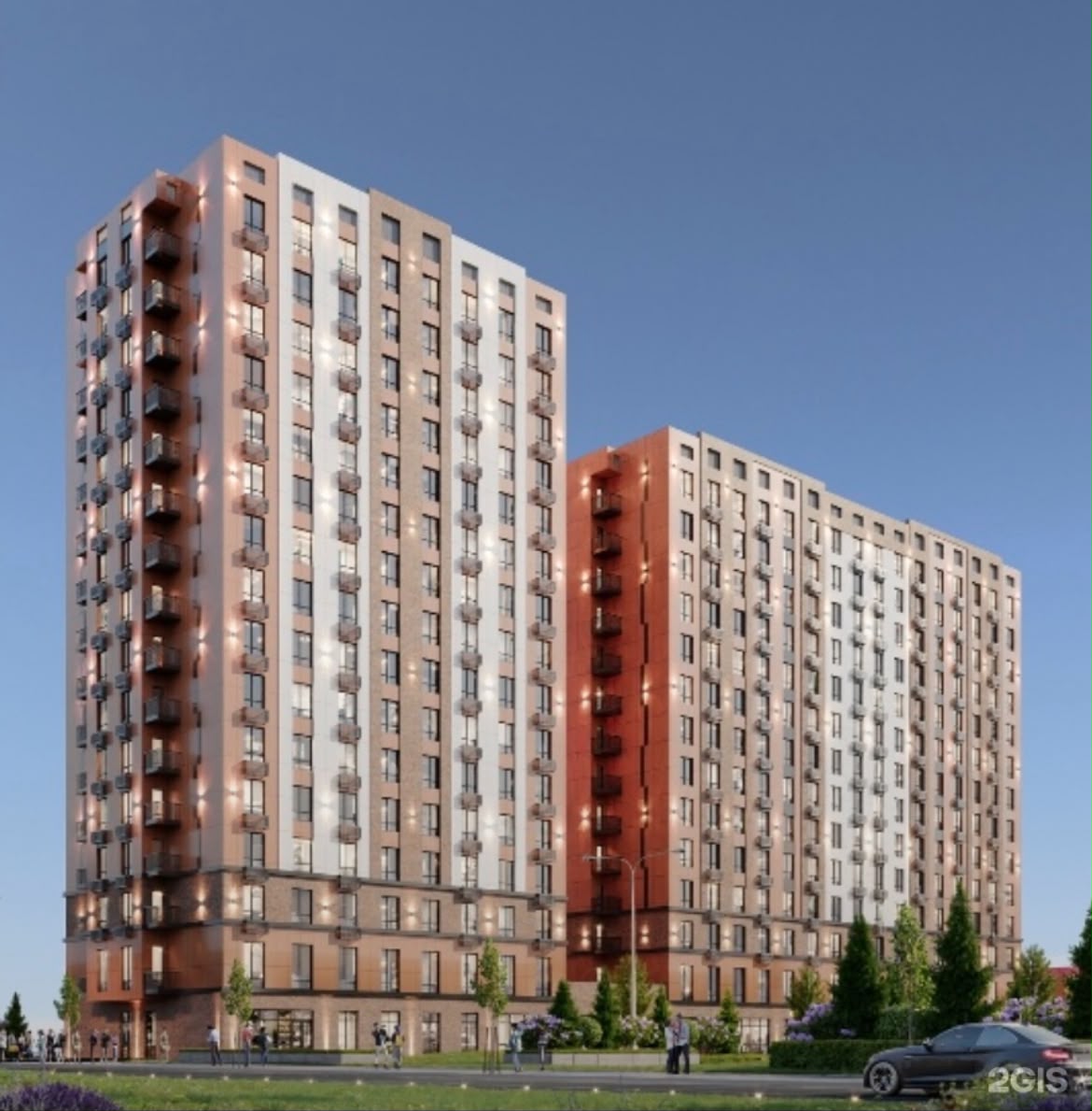 Элитка, 1 ком, 49.85 м2, этаж 4/14, ж/к Восточный Парк (Vostochnyi Park), Сост: Строящийся ПСО - фото 5