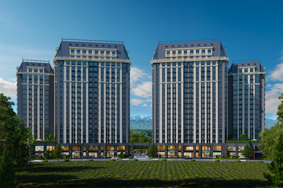 Элитка, 6 ком, 162 м2, ж/к Imarat Park Residence, Сост: Строящийся ПСО - фото 3