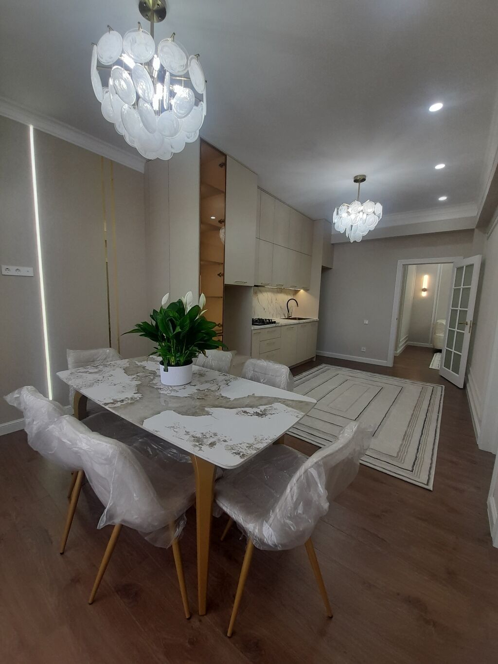 Элитка, 2 ком, 112 м2, этаж 10/12, ж/к ЖК "12th City Residence", Сост: Евроремонт - фото 1