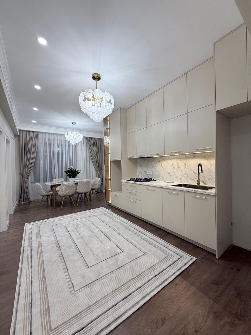 Элитка, 2 ком, 112 м2, этаж 10/12, ж/к ЖК "12th City Residence", Сост: Евроремонт - фото 12