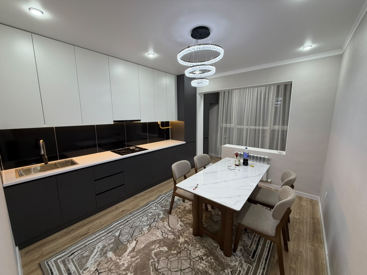 Элитка, 80 м2, этаж 4/9, ж/к Aalam City, Сост: Евроремонт - фото 6
