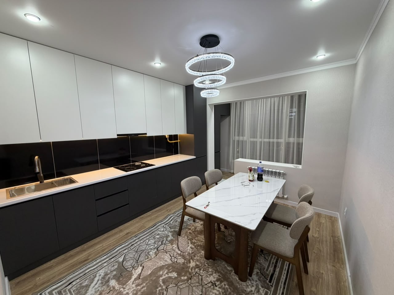 Элитка, 80 м2, этаж 4/9, ж/к Aalam City, Сост: Евроремонт - фото 7