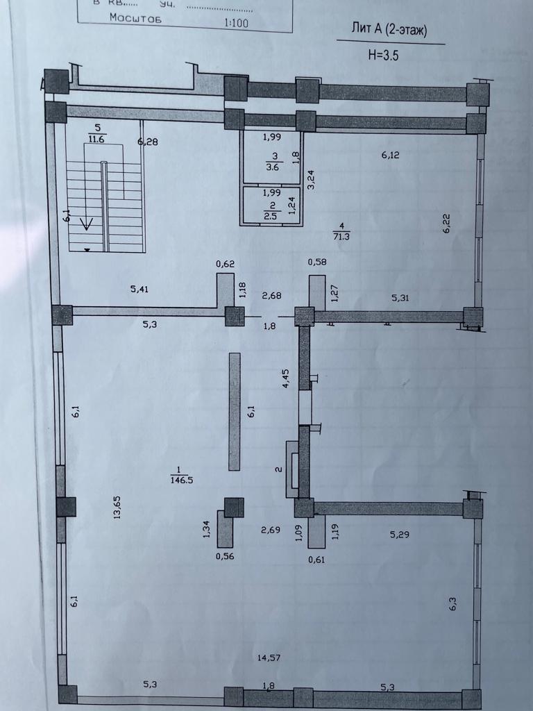 Офис, Коммерческая, 255 м2, этаж 1/1, Сост: Евроремонт - фото 23