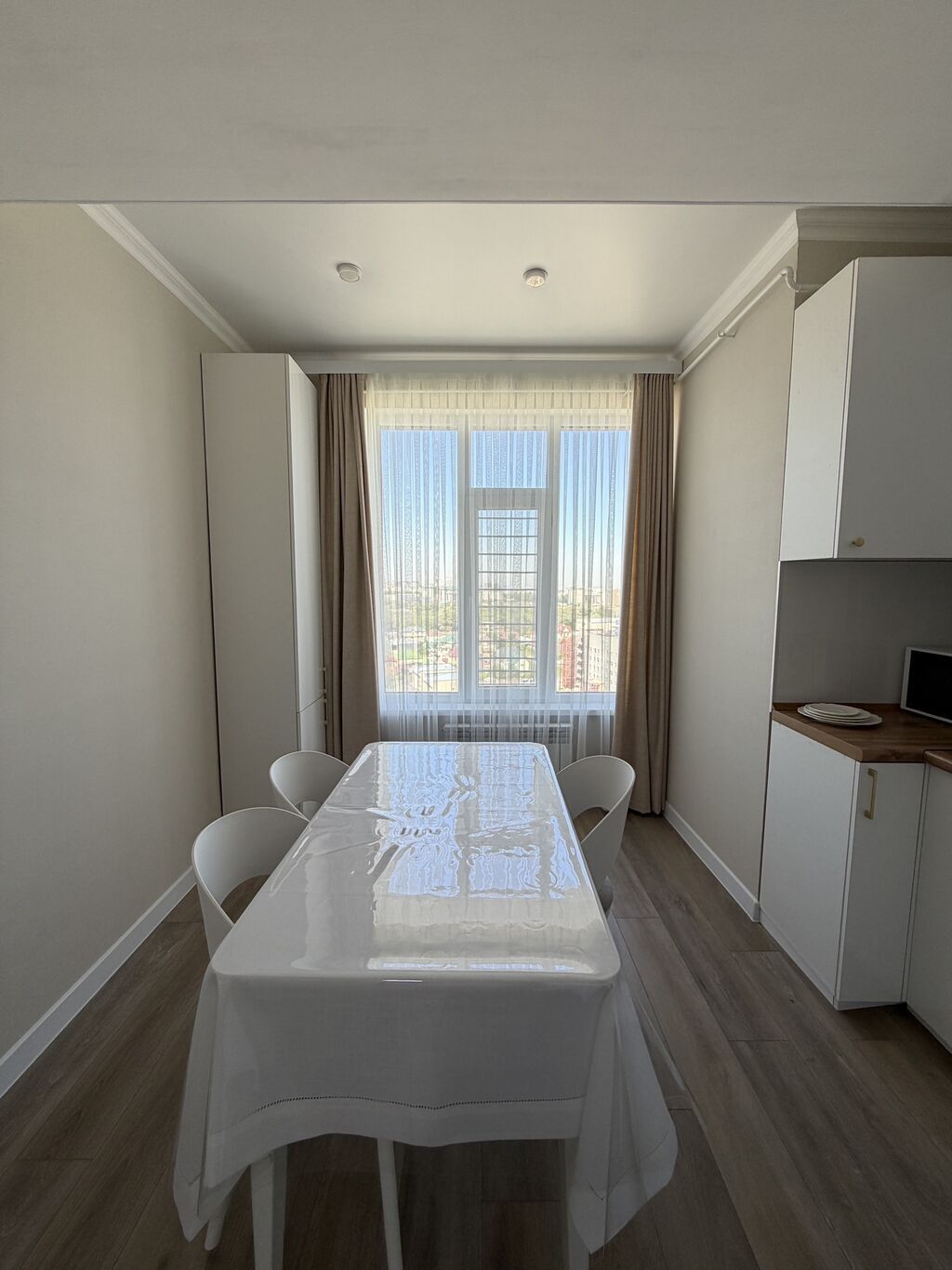 Элитка, 40 м2, этаж 15/16, ж/к Ала-Тоо (Ala-Too), Сост: Евроремонт - фото 1