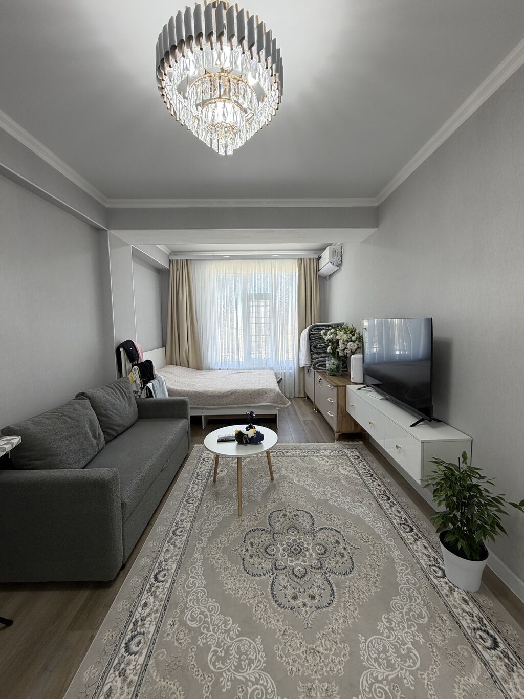Элитка, 40 м2, этаж 15/16, ж/к Ала-Тоо (Ala-Too), Сост: Евроремонт - фото 2